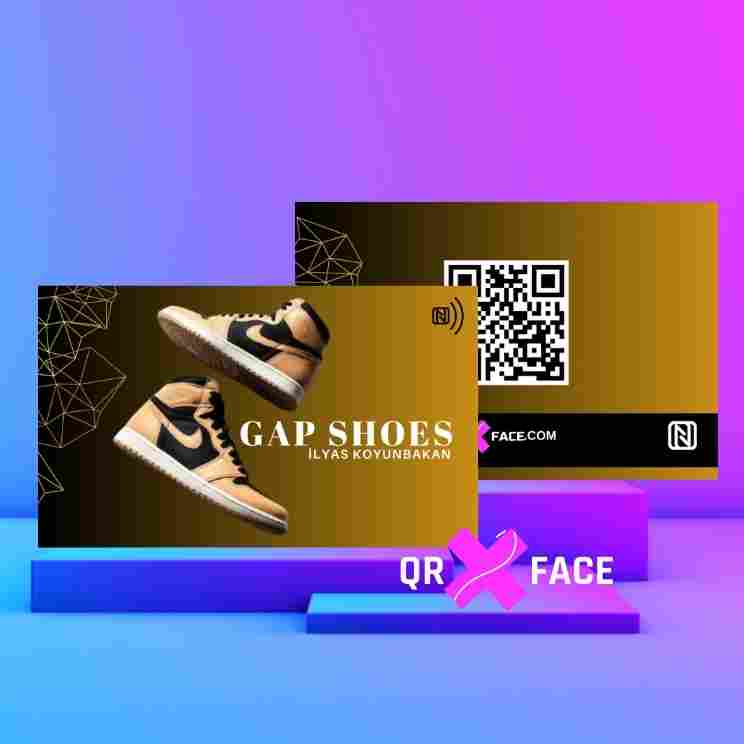 qrxface dijital kartvizitleri